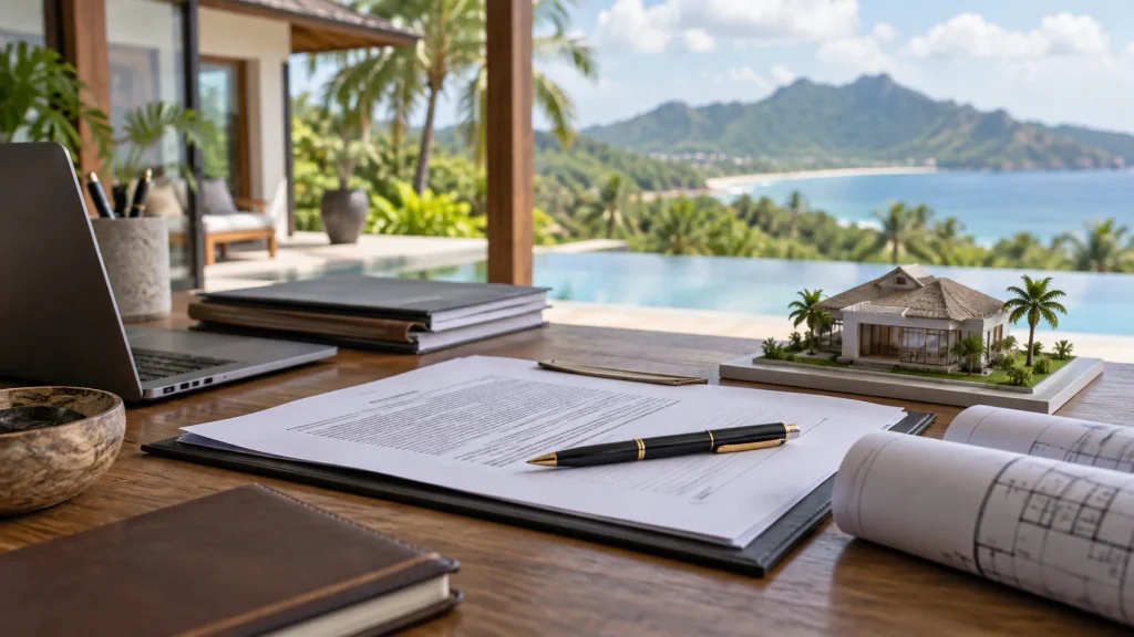 Estructuras legales para invertir en propiedades en Lombok